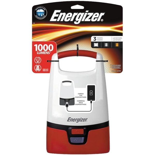 Eveready Vision Lantern, D Battery, LED Lamp, Plastic, Red ENALU45E